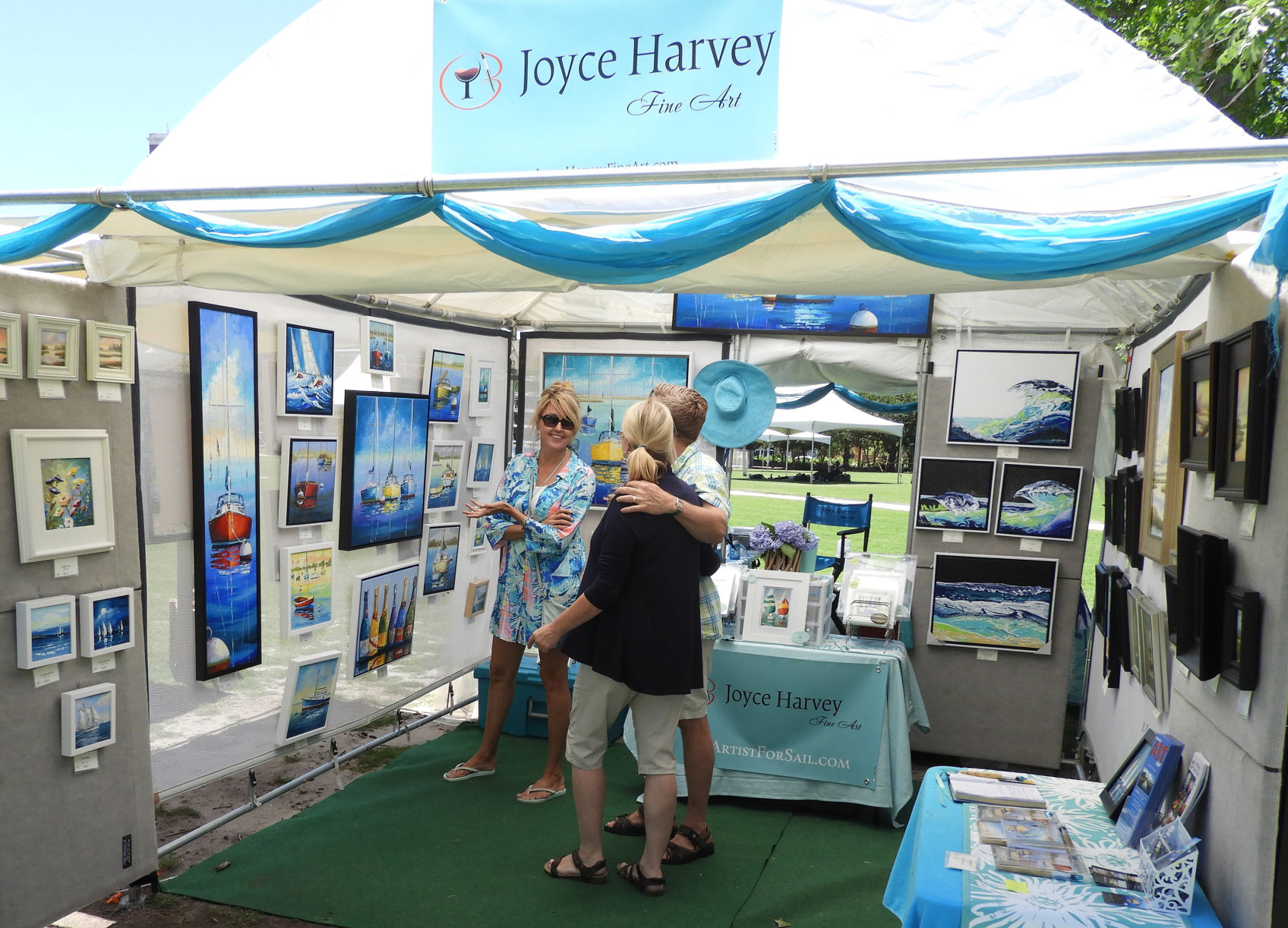 Joyce Harvey at Spoleto